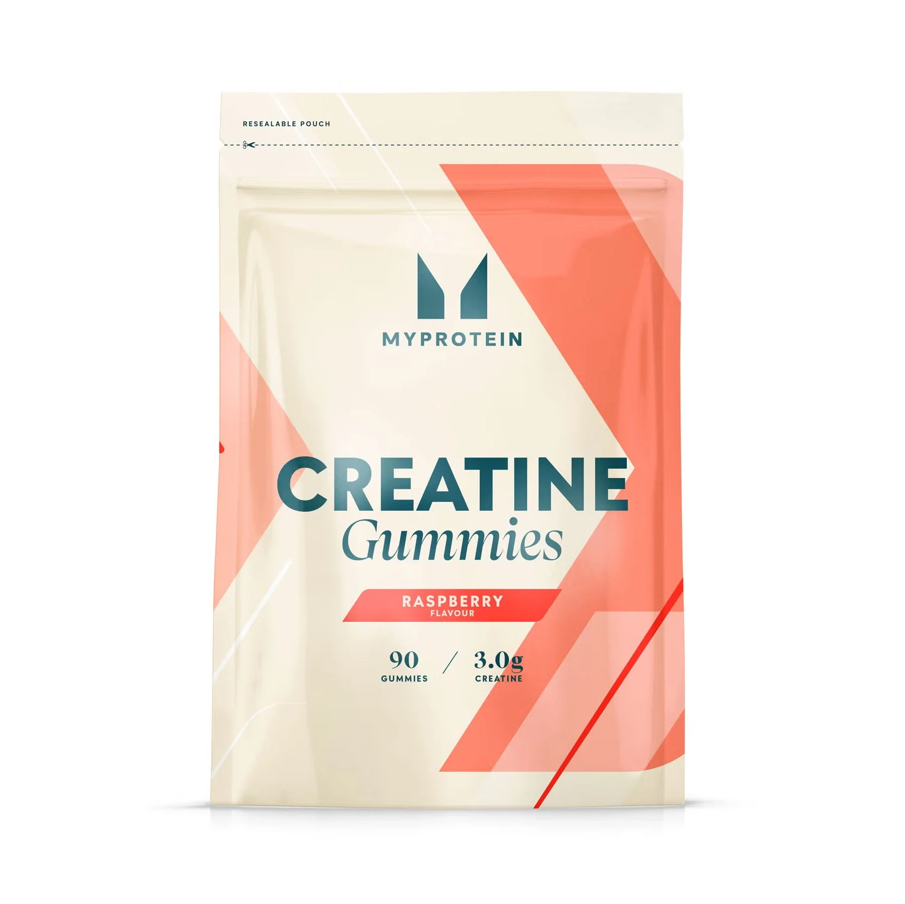Kreatin Gummies - 90 GUMMIES - 30servings - Hindbær Billede 1