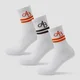 MP X Aleksandra Crew Socks pakke med tre − Kaffe/Mandaring