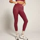 MP X Tatiana High Shine High Waisted Leggings − Burgundy