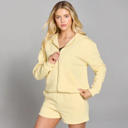 MP Basics Zip Through Hoodie til kvinder – Citron