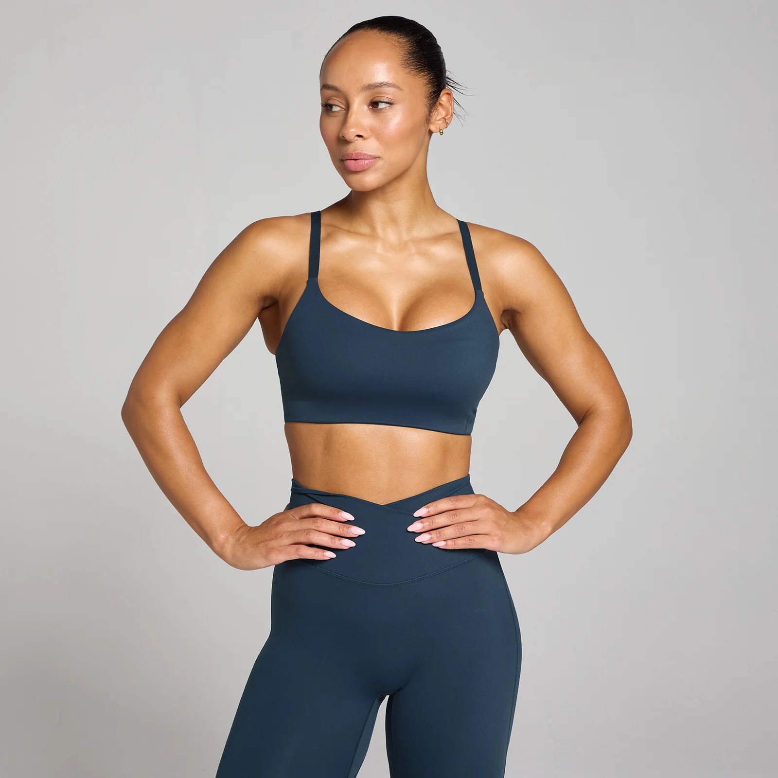 MP Tempo Sports Bra til kvinder – Dark Sapphire  - XS Billede 1