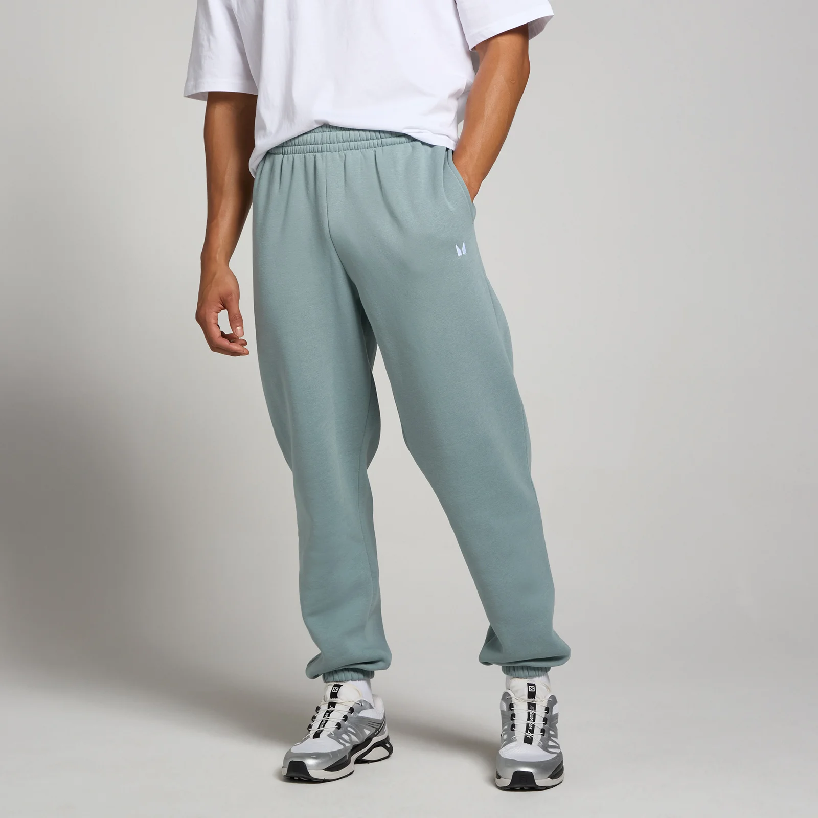MP Rest Day Oversized Jogger til mænd – Bly - S Billede 1