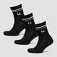 MP Pilates Socks (pakke med tre) − Sort