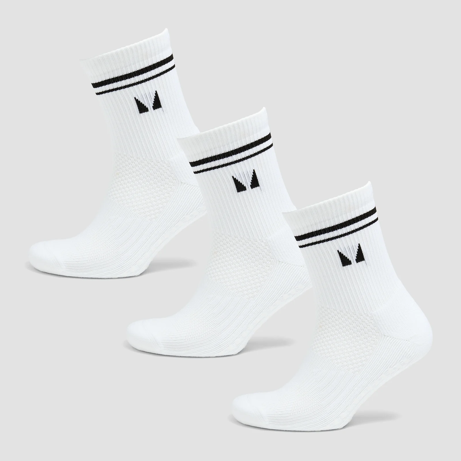 MP Pilates Socks (pakke med 3) − Hvid - UK 2-5 Billede 1