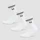 MP Pilates Socks (pakke med 3) − Hvid