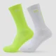 MP Move Club Running Socks (pakke med 2) − Gul