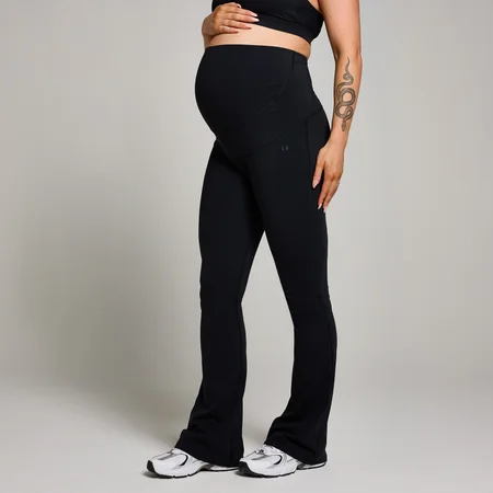 MP Maternity Over the Bump Flared Leggings til kvinder – Sort
