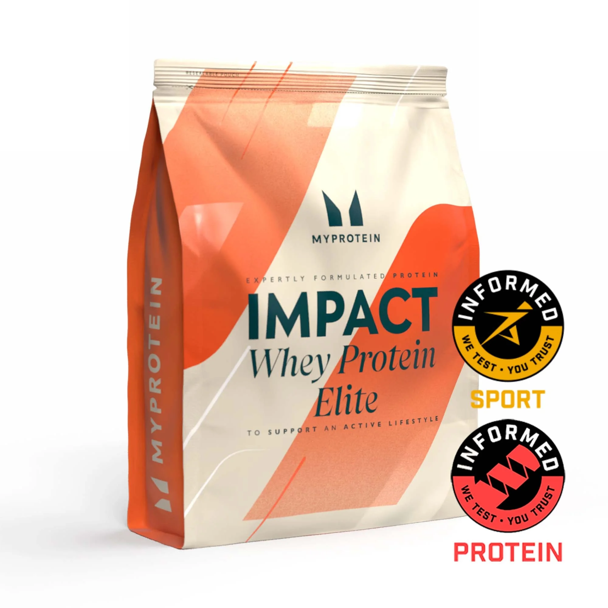 Impact Whey Protein Elite - 1kg - Natural Strawberry (Informed Sport) Billede 1