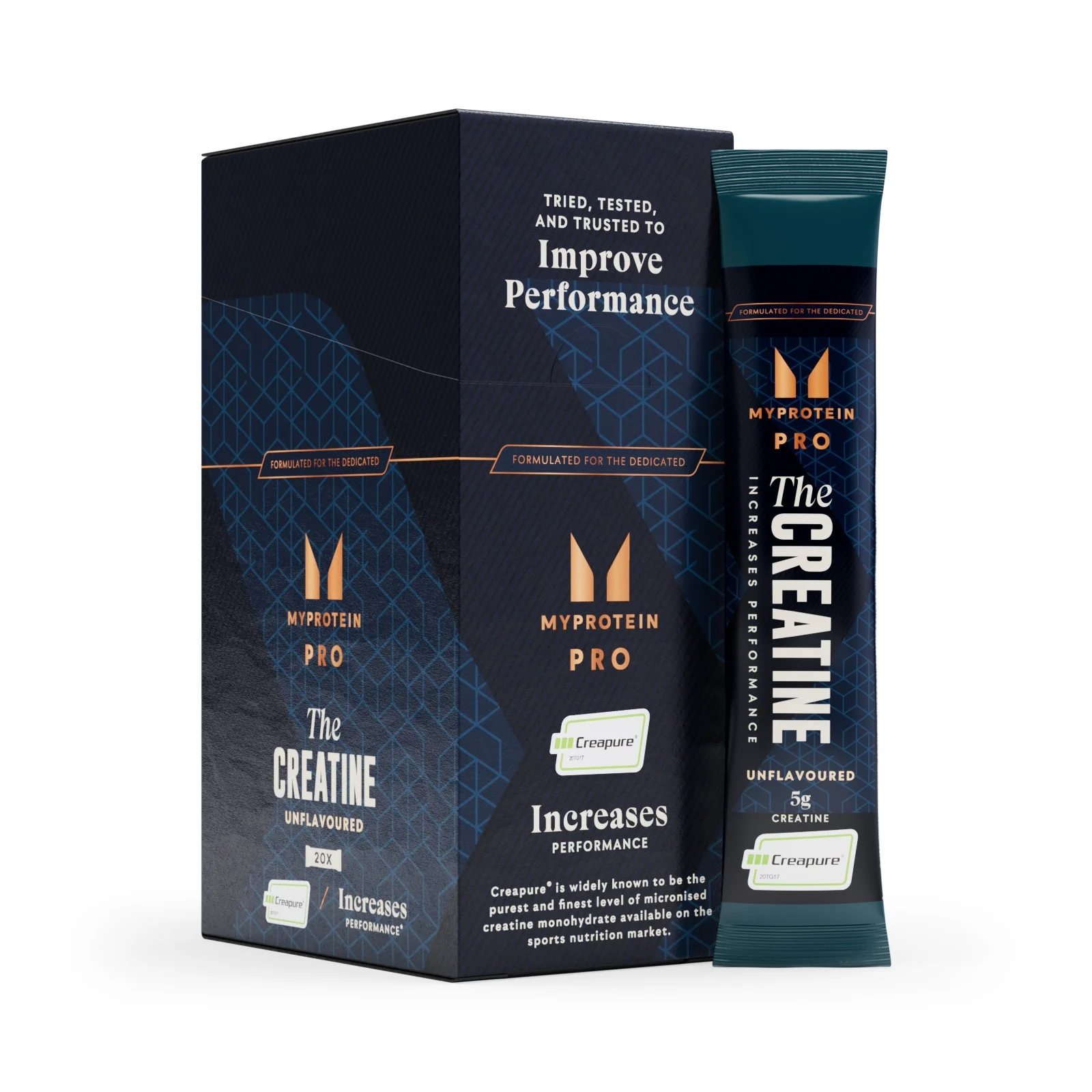 THE Creatine (Creapure) |Stick Pack - 20 x 6.8g - Uden smag Billede 1