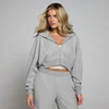 MP Soft Touch Zip Through Hoodie til kvinder – Grey Marl