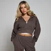 MP Soft Touch Zip Through Hoodie til kvinder – Chokolade