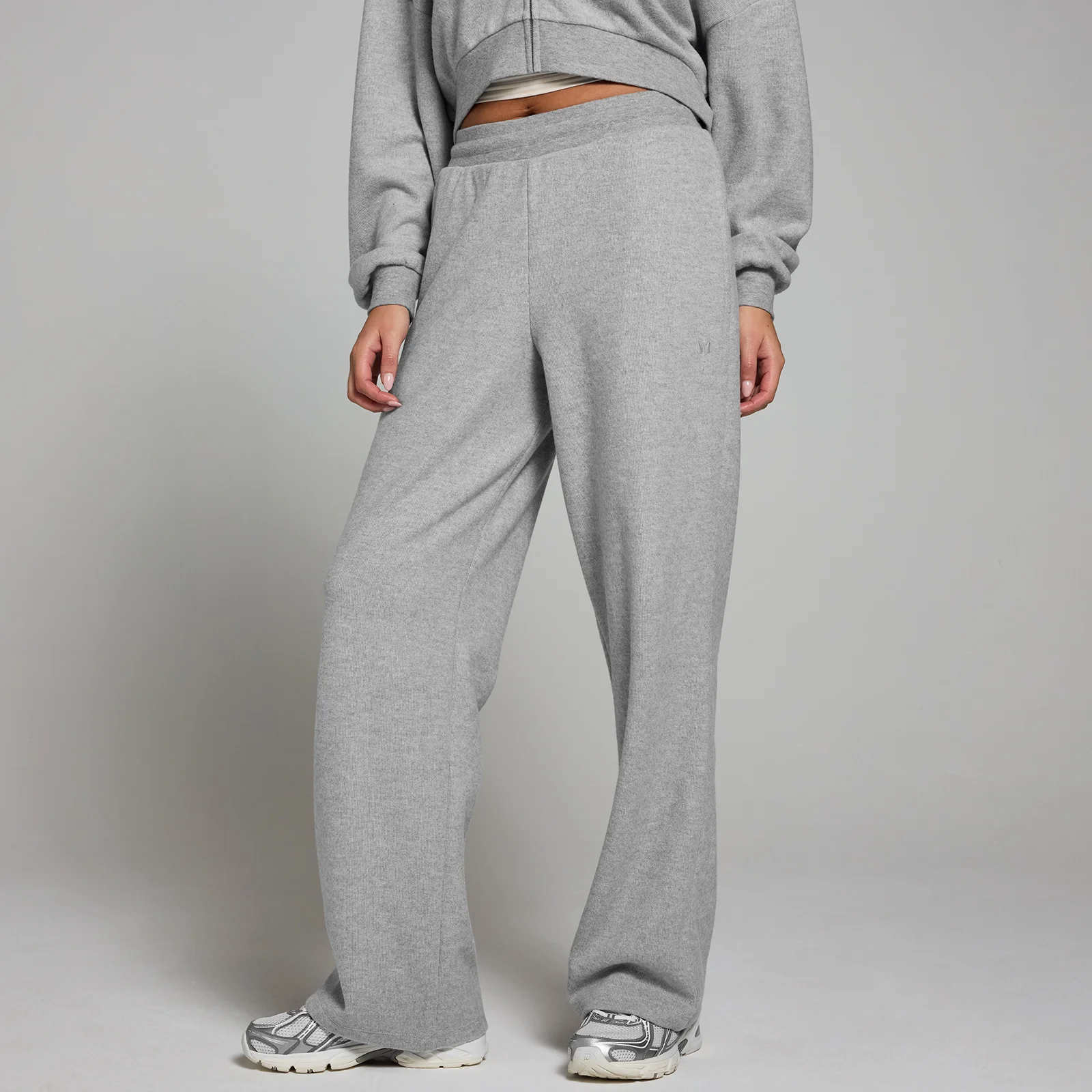 MP Soft Touch Straight Leg Joggers til kvinder – Grey Marl - XS Billede 1