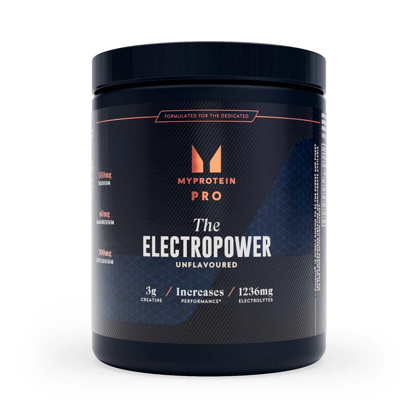 THE Electropower | Kreatin og Elektrolytter - 30servings - Uden smag Billede 1