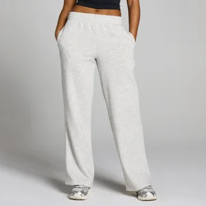 MP Dame Basics Lige Joggingbukser - Lysegrå Meleret - Size XS