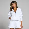 MP Basics Zip Through Hoodie til kvinder – Hvid