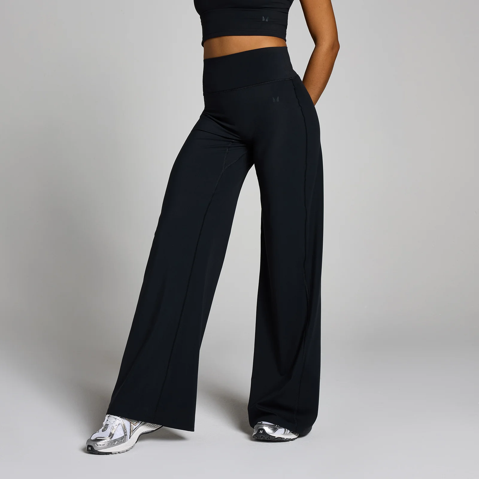 MP Tall Tempo Wide Leg Leggings til kvinder – Sort - S Billede 1