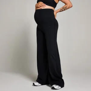 MP kvinders graviditets wide leg leggings - Sort - Size XS