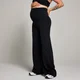 MP kvinders graviditets wide leg leggings - Sort