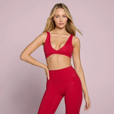 MP Dame Tempo Twist Front Sports-BH - Roserød
