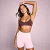 MP Dame Tempo Sømløs Rynket Sports-BH - Fudge