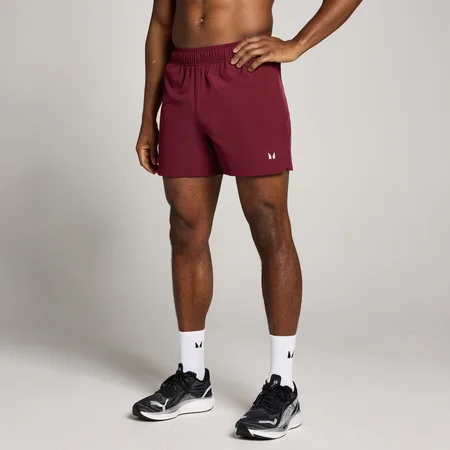 MP Herre Training 5" Vævede Shorts - Dyb Karmesin