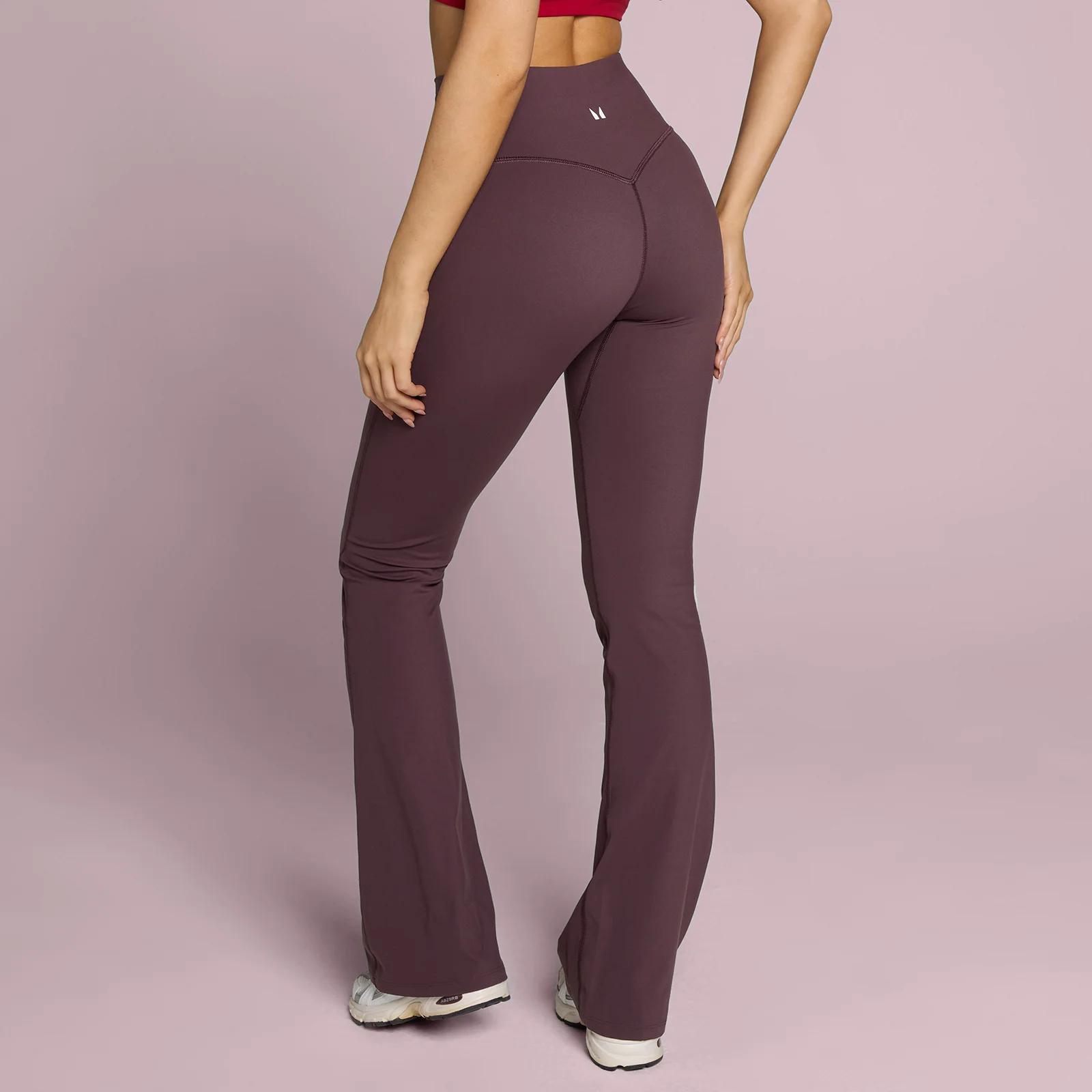 MP Dame Tempo Tall Flared Leggings - Fudge - S Billede 1