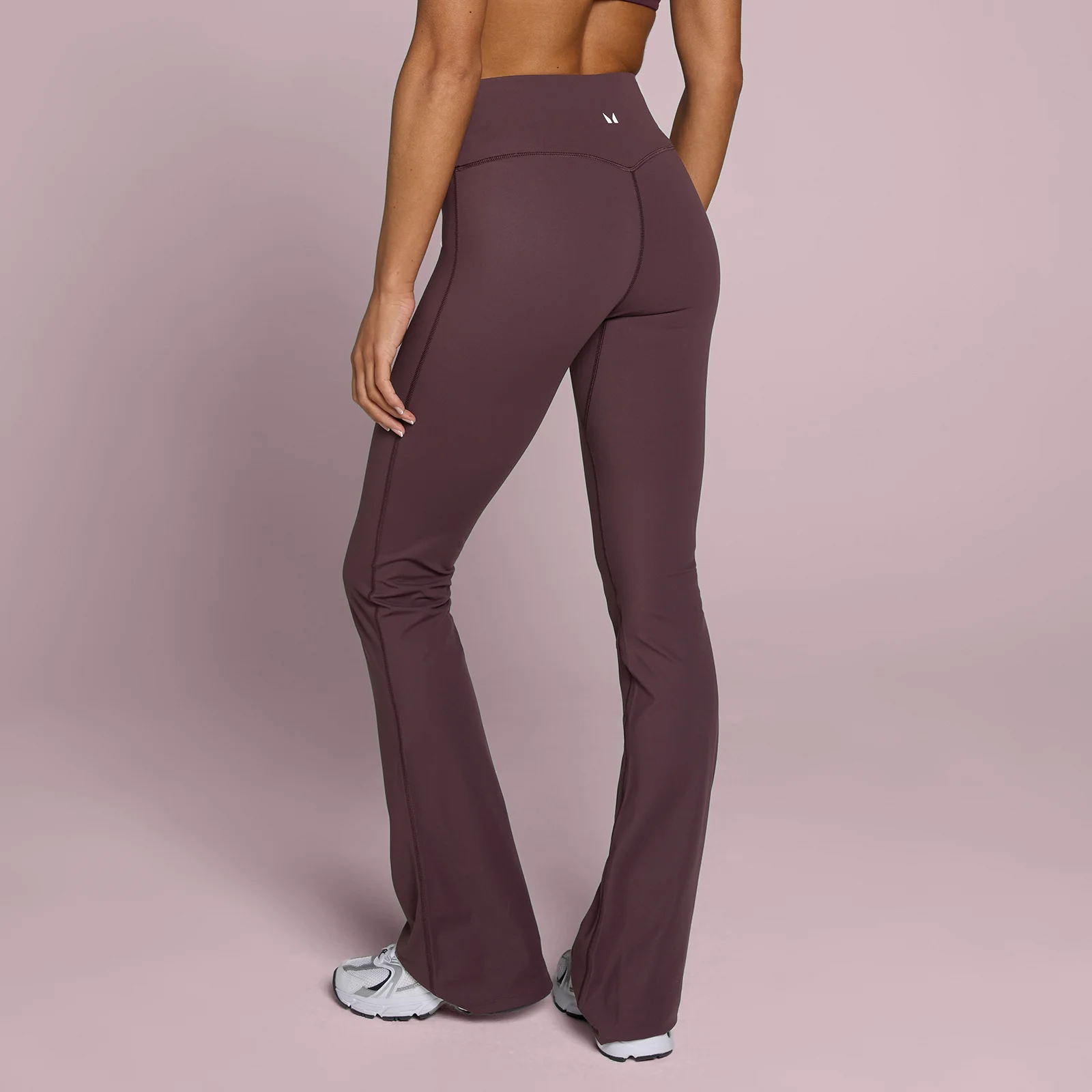 MP Dame Tempo Petite Flared Leggings - Fudge - L Billede 1