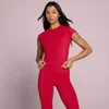 MP Dame Tempo Body Fit Kortærmet T-Shirt - Roserød