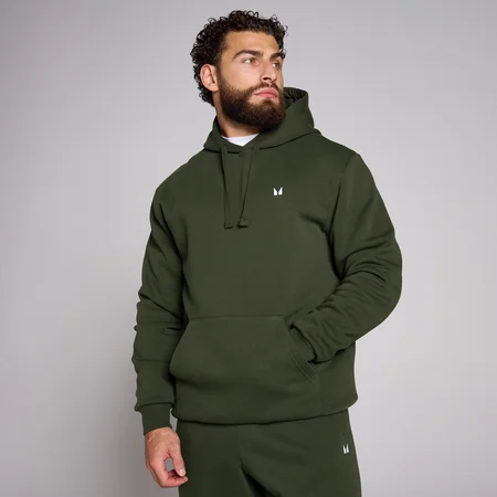 MP Herre Rest Day Hoodie - Skovgrøn