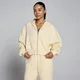 MP Women's Lightweight Loopback hættetrøje med lynlås - Butter