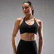 MP Women's Tempo Ultra Seamless Sports Bra - Sort