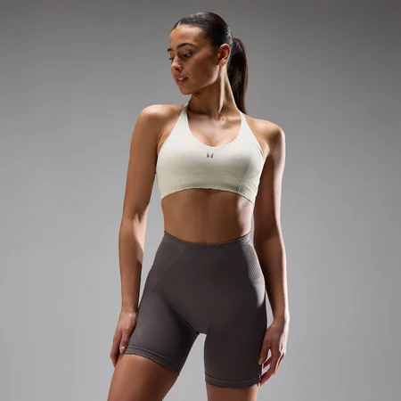 MP Tempo Ultra Seamless sports-bh til kvinder - Mist