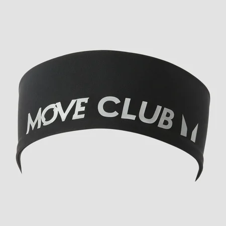MP Velocity Move Club Headband − Sort/Reflekterende