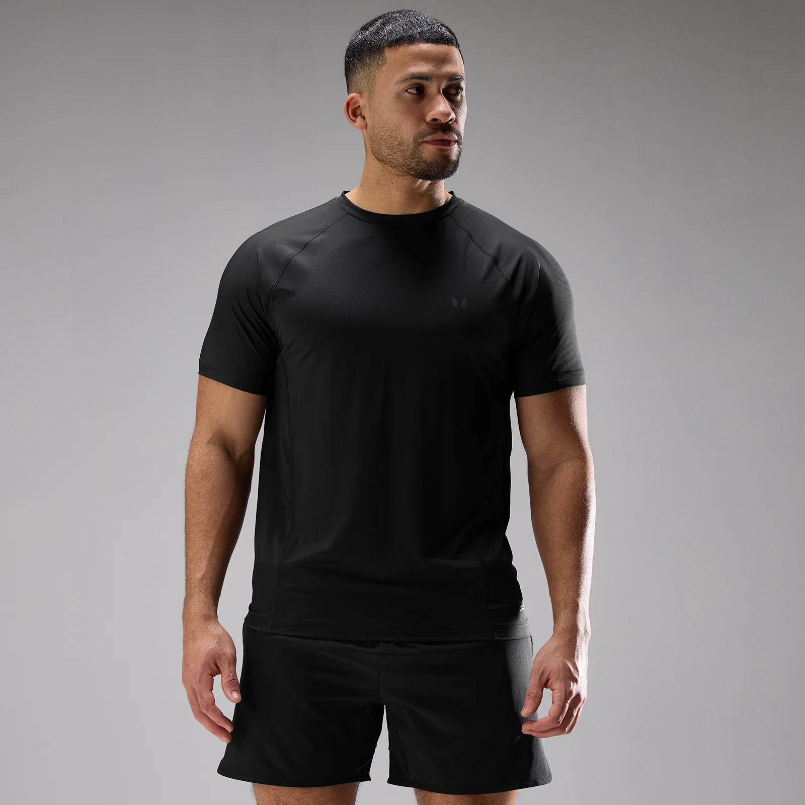 MP Herre Training Ultra Mesh T-Shirt - Sort - M Billede 1