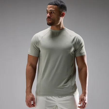 MP Herre Training Ultra Mesh T-Shirt - Fossil