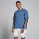 MP Men's Hybrid Oversized Mesh T-Shirt - Skifferblå