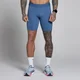 MP herrehalvtights Hybrid med lomme - Slate Blue