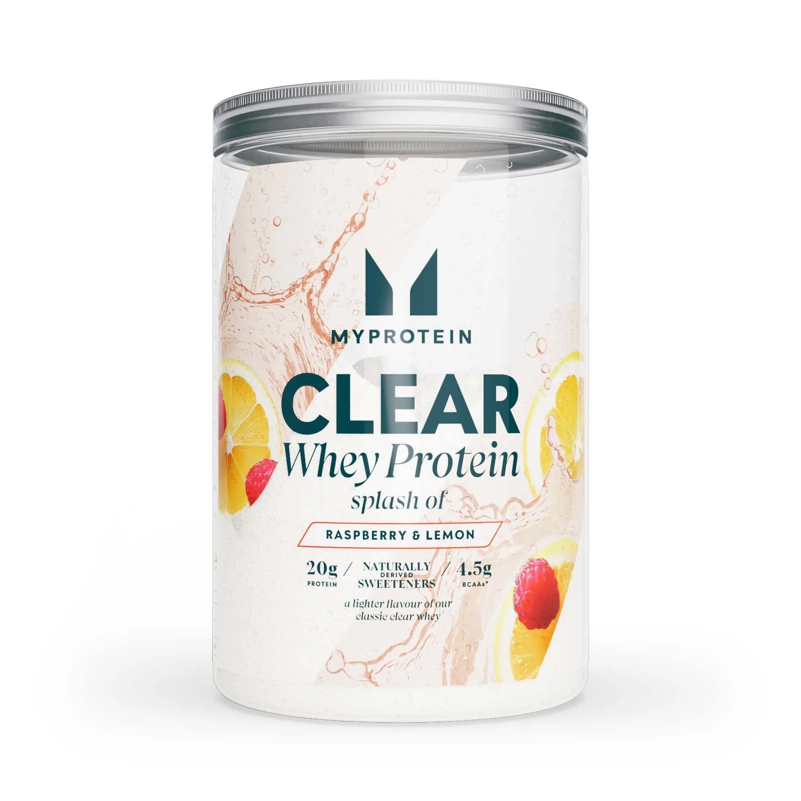 Clear Whey Splash - 390G - 15servings - Splash Of - Raspberry & Lemon Billede 1