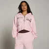 MP Dame Move Club Graphic Let Loopback Hoodie med Lynlås - Blush