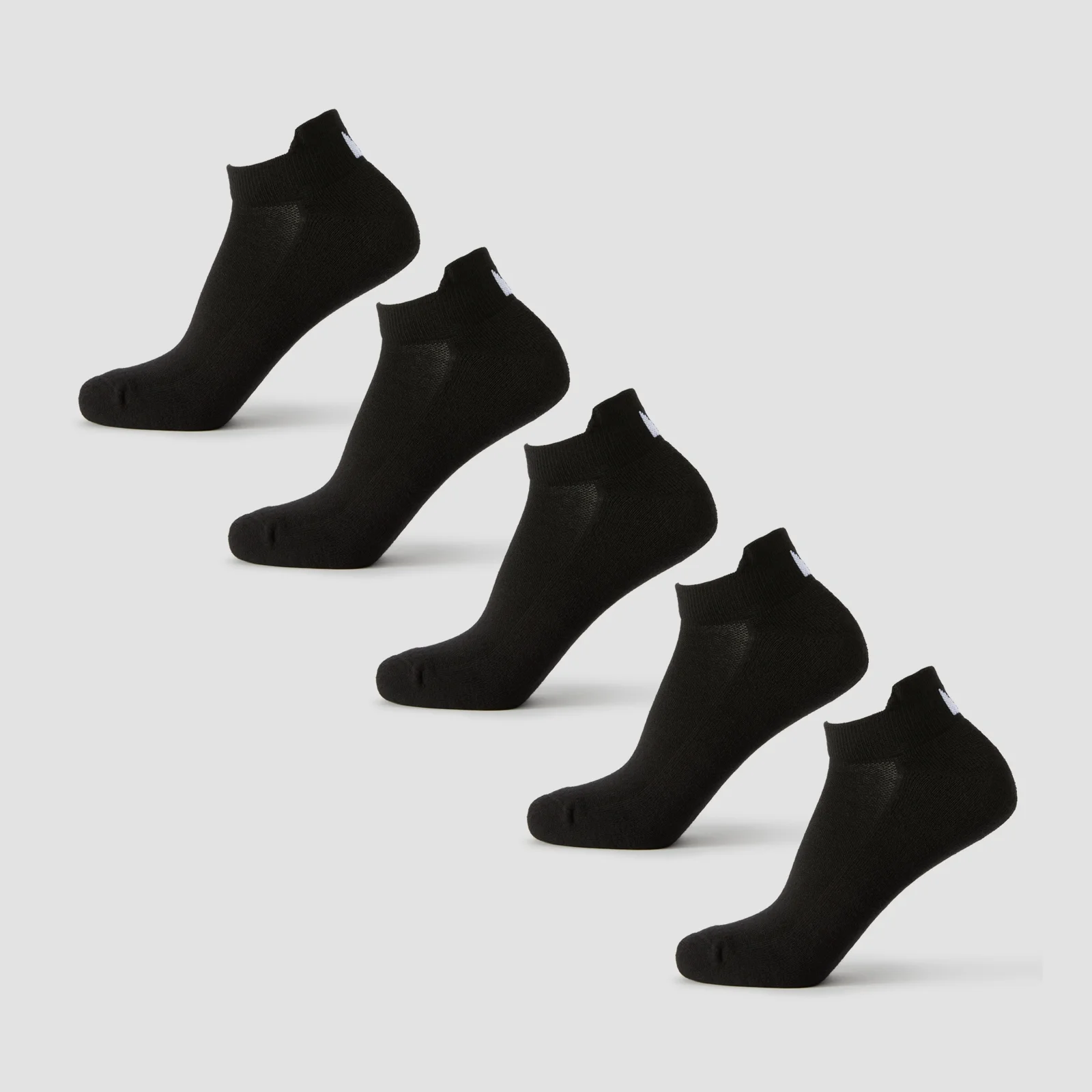 MP Unisex Ankelsokker (5-pak) - Sort - UK 6-8 Billede 1