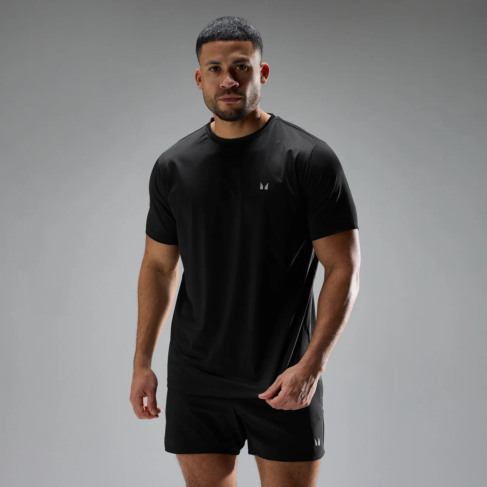 MP Herre Velocity Ultra Mesh T-Shirt - Sort - M Billede 1