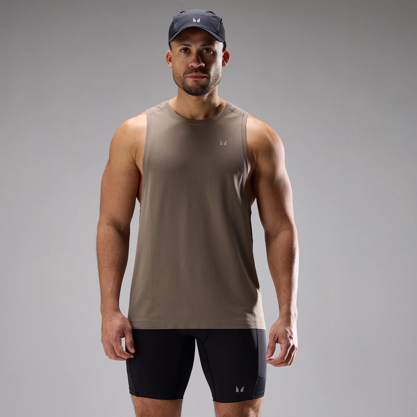 MP Herre Velocity Ultra Sømløs Singlet - Falcon - XS Billede 1