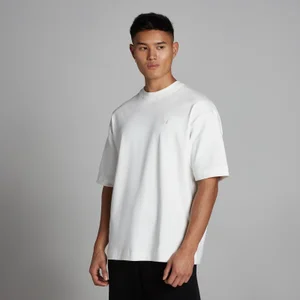 MP Herre Oversized Bomulds T-Shirt - Hvid - Size XS