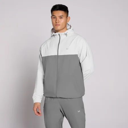 MP mænds Tempo Two Tone jakke - Lilla / Stålgrå