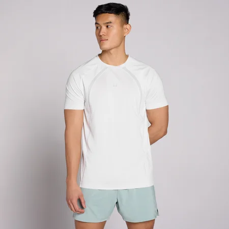 MP Herre Tempo Panel T-Shirt - Skygrå