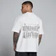 MP mænd Lift Graphic vasket oversized bomuldst-shirt - vintage hvid