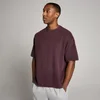MP Herre Vasket Oversized Bomulds T-Shirt - Fudge