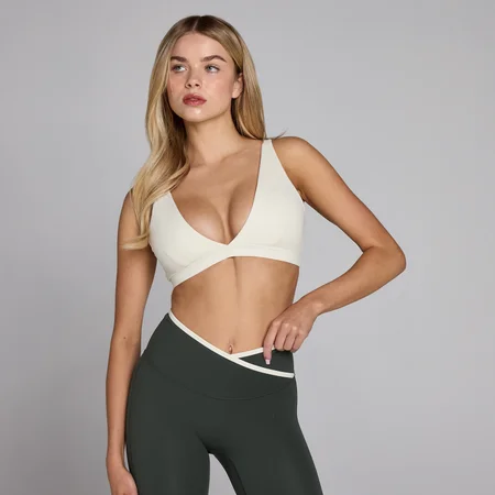 MP Dame Tempo Triangle Sports-BH - Knoglehvid