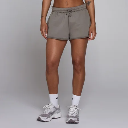 MP Dame Lift Graphic Lifestyle Shorts - Mørk Trøffel