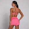 MP Women's Tempo Adjustable Strappy Back Sports Bra - Levende pink